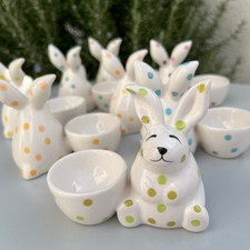 Bunte hasenfamilie x - hasenfamilie,