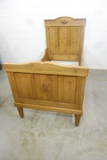 Antikes Bett Jugendstil um 1900 Schlafzimmer Möbel weichholz Bett Antik