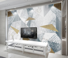 3D Dreieck Muster H368 Tapete