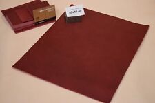 Vegetabil gegerbtes Taschenleder Sattlerleder Rindsleder oxblood-rot 4 mm #dox