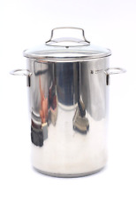 WMF Cromargan Trantherm Edelstahl Spargeltopf Kochtopf mit Drahteinsatz Ø 16 cm