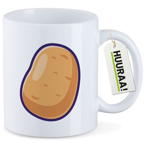 Kaffeetasse kartoffel comic - kaffeetasse,