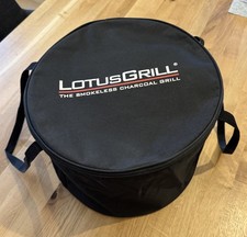 LotusGrill Classic G340 Anthrazit, Rauchfreie Holzkohle