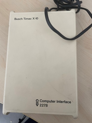 Busch timac netzbus x10 - x-10,