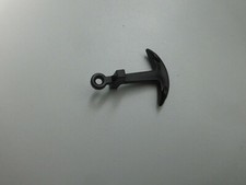 1 x schwarzer Plastik Anker