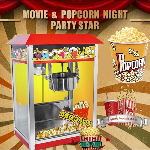 Große profi popcornmaschine - große,