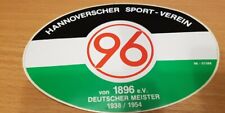 Rarität Aufkleber  Hannover 96/  15 ×10cm 