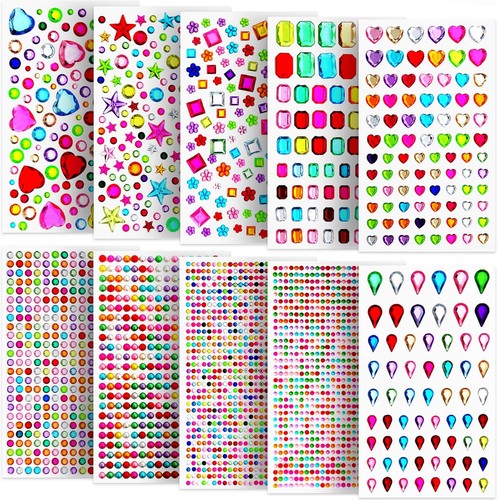 3500 stück glitzersteine - 3500,