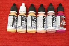 Konvolut Vallejo Model Color 6x Verschiedene Flesh tones Farben Acryl 18ml
