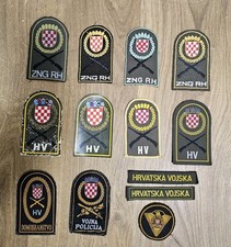 Kroatien Lot  3 Aufnäher