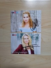 Maria Wedig   Eva Rodekirchen, GZSZ , Autogrammkarten, original handsigniert !!!
