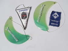 " Original IFA Wartburg Service Aufnäher + Wimpel + 2 Caps Auto Werkstatt DDR 