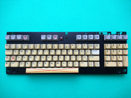 Commodore 128 tastatur 1 - commodore,