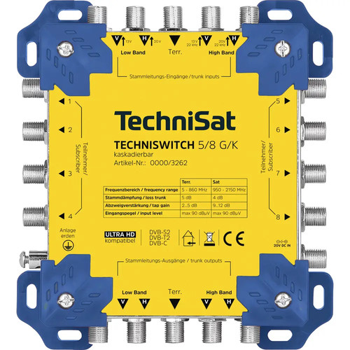 Technisat techniswitch g k - 5/8, g/k