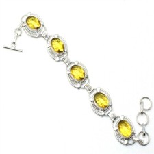 Citrin Edelstein Handmade 925