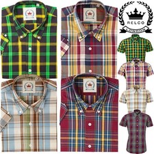 Relco Herren Baumwolle Kariert
