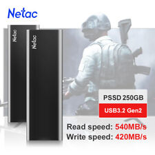 Netac 250GB 500GB 1TB Tragbares Solid State Drive Extern Festplatte SSD USB3.2