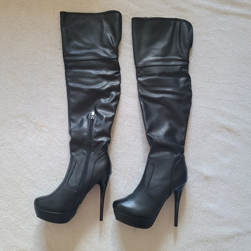 Elegante overkneestiefel mit - elegante,