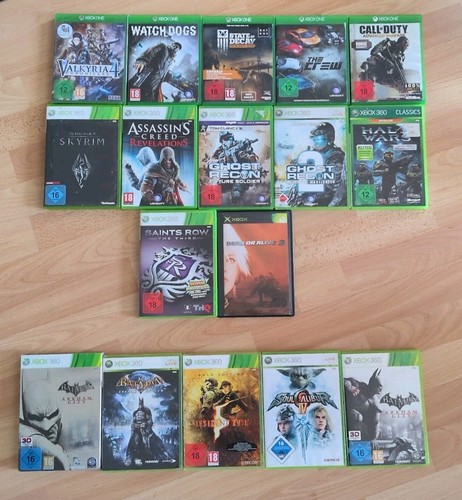 Spielesammlung xbox 360 - xbox,