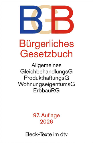 Bürgerliches gesetzbuch mit - gesetzbuch:,