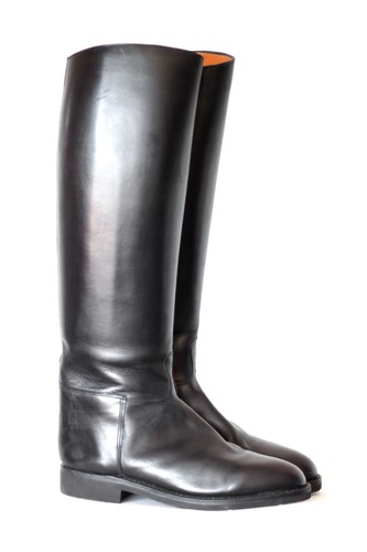 Leder reitstiefel paraboot - leder,