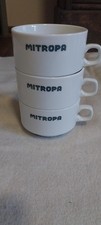 MITROPA Geschirr Made GDR - schöne große Suppen-Tassen Durchm. 9,5cm. Nr. 5