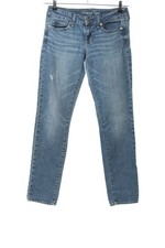 AMERICAN EAGLE OUTFITTERS Slim Jeans Damen Jeans Gr. DE 36 blau Casual-Look