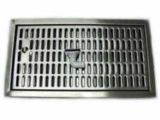 Tropfblech Tropfschale mit Abfluss zum einsetzen 480 x 313 mm Abtropfschale