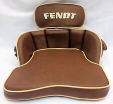 Sitzkissen für Fendt Farmer GT Traktor Trecker Schlepper mit Fendt - Bestickung