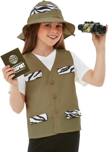 Kinder explorer kostüm set - kostüm,