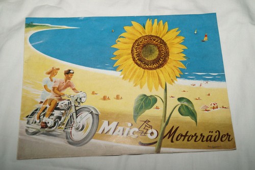 Maico motorräder prospekt - maico,