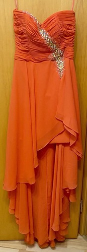 Kleid vorne kurz hinten - kleid, lang