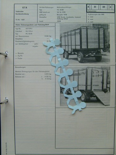 Lkw ifa anhänger 88 - lkw,