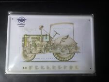 Blechschild Schild 20x30 R45 Hanomag R 45 Traktor Schlepper Info Daten -Bild PK5
