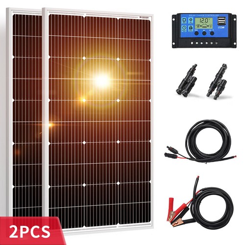 Dokio solarpanel 12v - 200w, mono