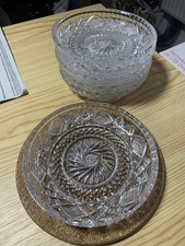 6 Lausitzer Glas Bleikristall