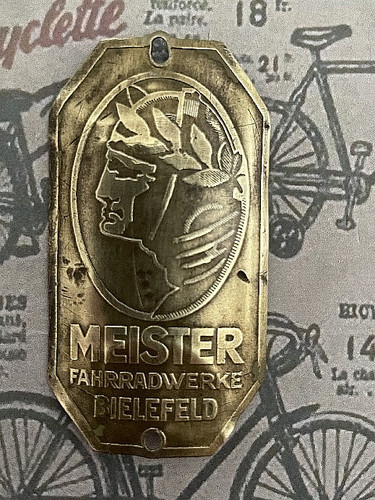 Fahrrad moped emblem - fahrrad,