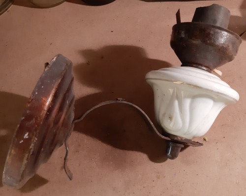 Alte wandlampe petroleum stil - alte, petroleum-stil