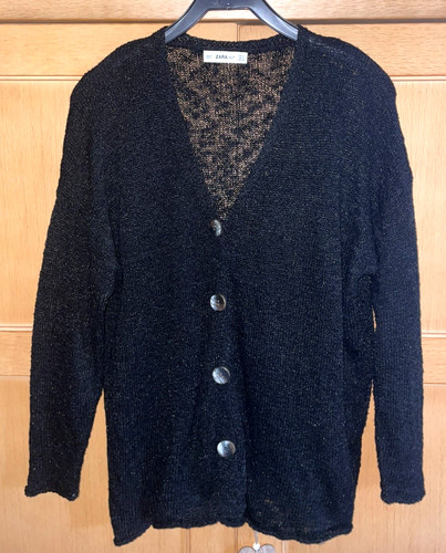 Zara knit oversize strickjacke - oversize,