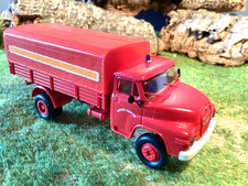 Brekina Feuerwehr LKW mit Plane MAN Hauber 1:87 H0