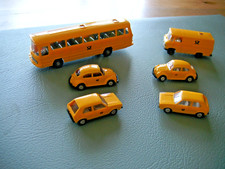 1:87 Modelle Deutsche Post Konvolut mit 6 Fahrzeugen von einer Märklin H0 Anlage