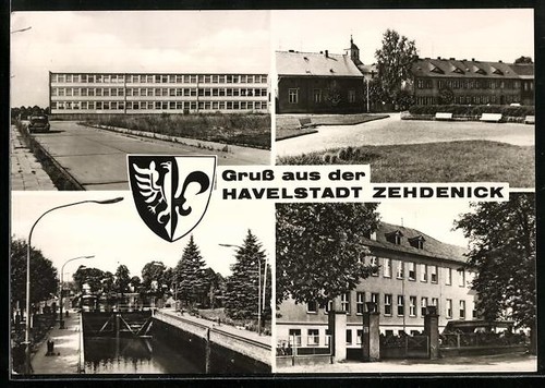Ansichtskarte zehdenick - ansichtskarte,