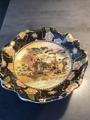 Tolle alte keramik obstschale - tolle,