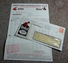 Alte Rechnung Heimatbeleg