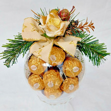 Weihnachtskugel m. 15 FERRERO