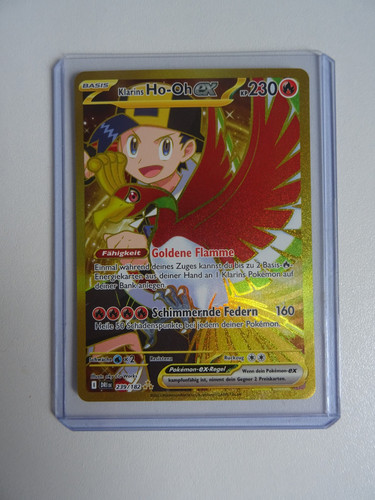 Pokémon karte klarins oh - pokémon, ho-oh