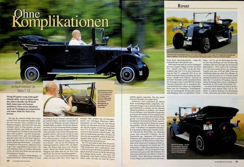 Oldtimer praxis 1998 - praxis, tatra