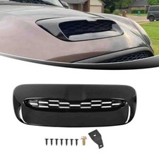 Schwarz lufteinlass motorhaube - schwarz,