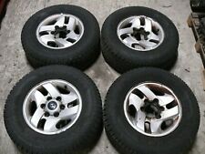 Rad Räder Radsatz Original 16 Zoll Alu Felgen Allwetter Reifen Hyundai Terracan