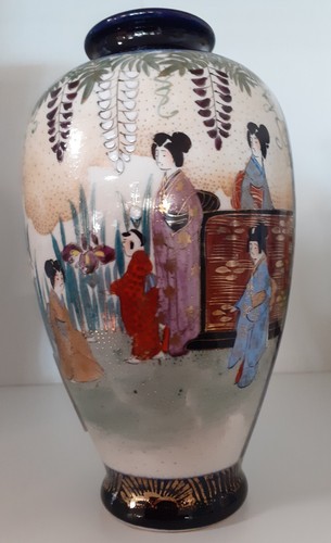 Meiji satsuma vase japan - satsuma,